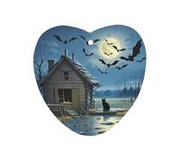 A Group of Black Bats Désodorisant de voiture à suspendre, tablettes d'aromathérapie de voiture parfumées longue durée, cartes parfumées pour véhicules, chambre à coucher, armoire - Style blanc