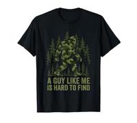 A Guy Like Me is Hard to Find Bigfoot Funny Fête des Pères Hommes T-Shirt
