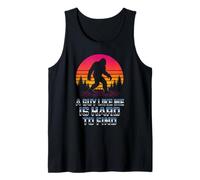 A Guy Like Me is Hard to Find Bigfoot Rétro Vintage Débardeur