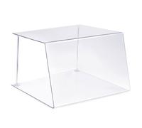 H vitrine de Protection Alimentaire Type1 - vitrine comptoir - vitrine à pâtisseries gastronomique en PETG - comptoir de Vente et a gâteaux - Longueur 100 cm/épaisseur 6 mm
