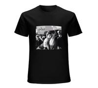 A-Ha Hunting High and Low Take on Me T-Shirt Graphic Tee Printed Top Mens Black Shirt 3XL