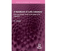 A Handbook of Latin Literature