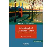 A handbook of literary terms - Introduction au vocabulaire littéraire anglais