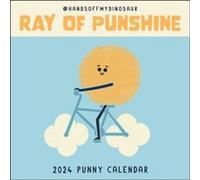 A HandsOffMyDinosaur 2024 Punny Wall Calendar by Teo Zirinis Teo Zirinis (Auteur)