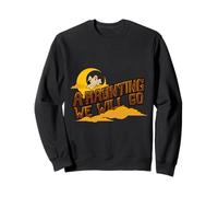 A Haunting We Will Go Rétro Vintage Ghost Spooky Night Sweatshirt