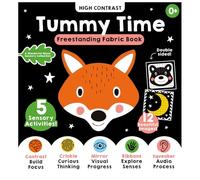 A Wonderful Wood Tummy Time Sensory Rag Book