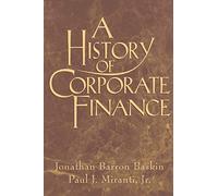 A History of Corporate Finance