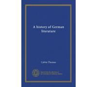 A history of German literature