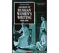 A History Of Russian Women's Writing 1820-1992