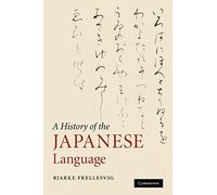 A History of the Japanese Language