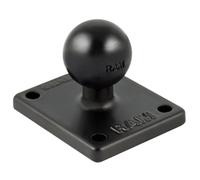 A.I.V. RAM Mount Basisplatte rechteckig (4,3 cm) avec B-Kugel (1 Zoll)