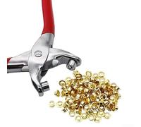 à Œillets Métal 4mm + 100 Rivets Kit à Œillets Métal 4mm +