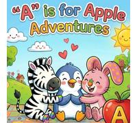 A is for Apple Adventures: Alphabet Island Adventures: A Fun ABC Learning Book for Kids Ages 2 - 5