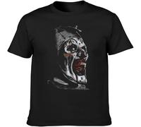 A is for Art The Clown The Terrifier Horror Movie T Shirt Graphic Unisex Tee Black L