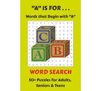"A" is for . . .: Words that Begin with "A"