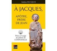 A Jacques, apôtre, frère de Jean Précis à l'usage du pèlerin de Compostelle - Adeline Rucquoi - Cld - broché - Essai