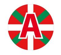 A jeune conducteur apprenti autocollant adhésif basque drapeau