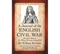 A Journal of the English Civil War by Sir William Brereton Sir William Brereton (Auteur)
