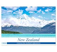 A journey from Auckland to Queenstown (Wall Calendar 2026 DIN A3 landscape), CALVENDO 12 Month Wall Calendar: Fantastic landscapes from the most beautiful end of the world.