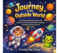 A Journey to the Outside World: A Fun Space Adventure Book with Activities for Children About Planets, Rockets, and Exploring the Universe Ages (4-10)