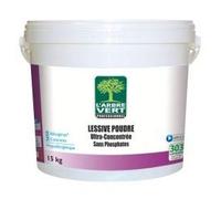 A.K TRADING Produits d'entretien linge LESSIVE LINGE POUDRE ARBRE VERT - SEAU 15 Kg - 120125