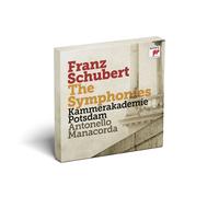 A. KAMMERAKADEMIE POTSDAM/MANACORDA-SYMPHONIES NOS. 1-8 5 CD NEUF SCHUBERT,FRANZ