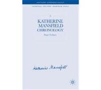 A Katherine Mansfield Chronology, Author Chronologies Roger Norburn (Auteur)