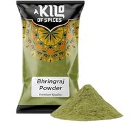 A Kilo of Spices Poudre Bhringraj 1 kg | Eclipta Alba | Fausse marguerite | Nourrit le cuir chevelu, améliore la croissance des cheveux et stimule la brillance des cheveux | Aide à prévenir la perte