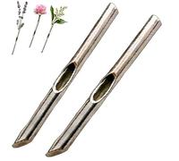 A Kind Brooch - Every Bloom Tells a Different Story,DIY Branch-Shaped Flower Insert Brooch Pins Charm Jewelry,Elegant Flower Statement Brooches for Women,Meaningful Gift Jewelry for Women (2Pcs)