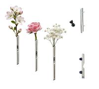 A Kind Brooch for Flowers,Unisex DIY Branch-Shaped Flower Insert Brooch Pins,Metal Bouquet Holder Lapel Pins,Creative Meaningful Gift Jewelry for Party Wedding (3PCS)