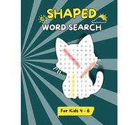 A Kitten Shape Word Search Puzzles For Kids 4-6: Large Print Word Game For Children | Learn Spelling & Vocabulary - Sports, Birthday Party, Playground, Hobbies & Other Fun Topics