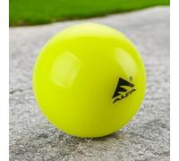 A L F A AB-93 Ballon de Hockey sur Terrain Lisse | Couleur : Jaune | Taille : Standard | Matériau PU | Surface Lisse : précision et contrôle | Performance optimale | Entraînement et matchs