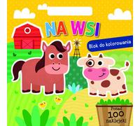 A la campagne Bloc à colorier - (Malbuch für Kinder)