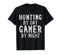 À la Chasse de Jour, de Jour, de Nuit, de Chasseurs de Cerfs, de Saisons, de Papas T-Shirt