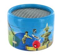 A la claire fontaine (anonyme) - Boîte à musique à manivelle ronde en carton avec mécanisme musical de 18 notes - BP-FONTAINE