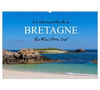 À la découverte de la Bretagne - En Finistère Sud (Calendrier mural 2027 DIN A2 vertical), CALVENDO calendrier mensuel: Le Finistère Sud est une ... époustouflants et ses charmants villages.