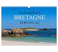 À la découverte de la Bretagne - En Finistère Sud (Calendrier mural 2027 DIN A3 vertical), CALVENDO calendrier mensuel: Le Finistère Sud est une ... époustouflants et ses charmants villages.