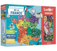 A LA DECOUVERTE DE LA France - Eugénie Varone - Auzou Philippe Eds - Boîte ou accessoire - Document jeunesse dès 6 ans