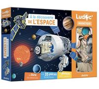 A la decouverte de l'espace 30 aimants + 1 plateau - Thomas Tessier - Auzou Éditions - Boîte ou accessoire - Jeux livres objets
