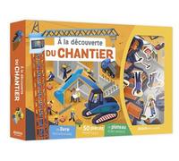 A la decouverte du chantier + 50 aimants - Patrick David - Auzou Philippe Eds - Boîte ou accessoire - Jeux livres objets