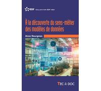 À la découverte du sens-métier des modèles de données - Anne Dourgnon - Technique Et Documentation - broché - Scolaire / Universitaire
