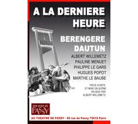 A LA DERNIERE HEURE