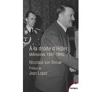 A la droite d'Hitler