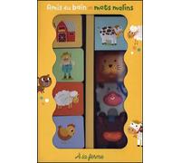 A la ferme - Amis du bain + 3 cubes bain - Collectif - Tam-Tam - Boîte ou accessoire - Jeux livres objets