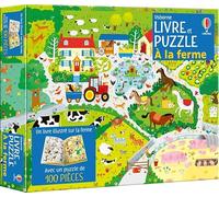 Coffret livre et puzzle - À la ferme - Dès 5 ans - Gareth Lucas - Usborne - Coffret - Jeux livres objets