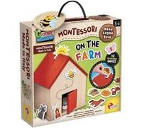 a la ferme - Jeu Montessori - MONTESSORI BOIS - Maison de Ferme, Éléments Réalistes Bois naturel G