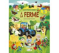 À la ferme Livre d'autocollants - Malgorzata Detner - Grenouille - broché - Document jeunesse