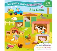 JM Claude – Ma Petite École Magnétique – À la ferme – Avec 70 magnets – Cartonné