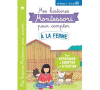 Mes histoires Montessori pour compter - A la ferme