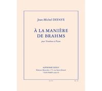 À La Manière De Brahms / Recueil